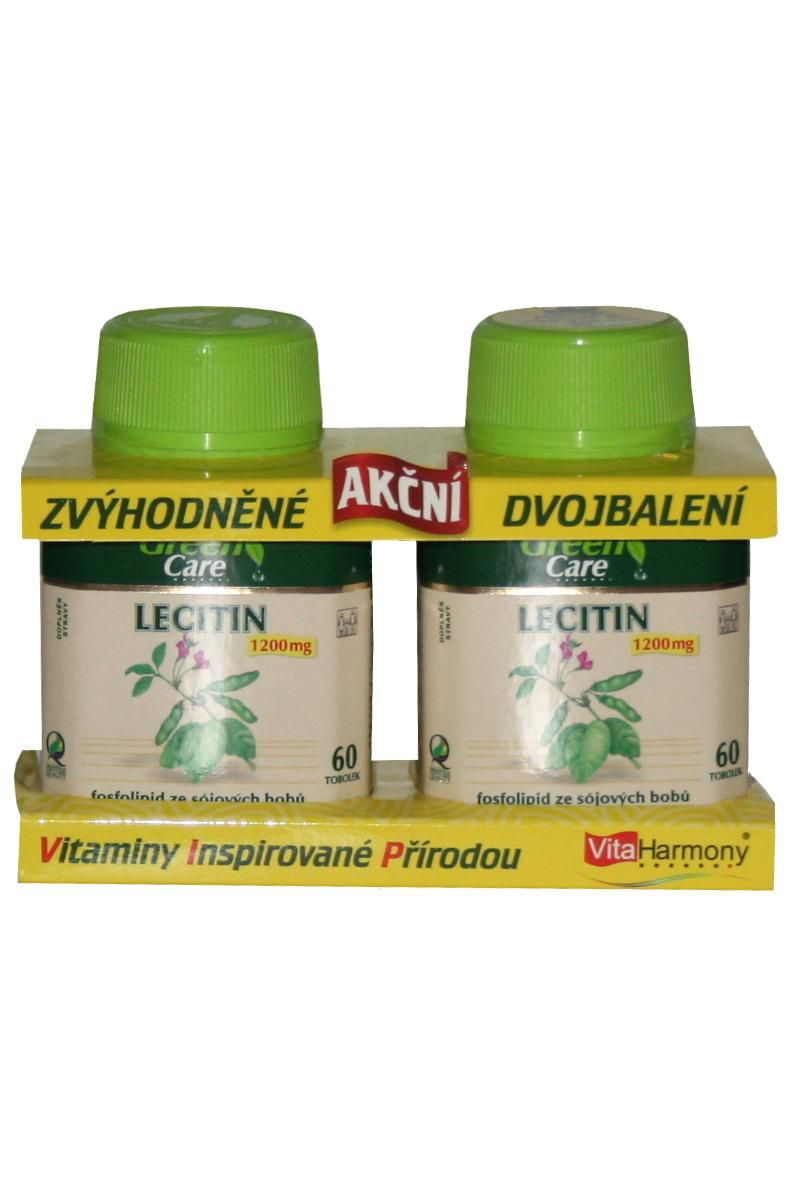 VitaHarmony Lecitin 1200 mg 2 x 60 tobolek