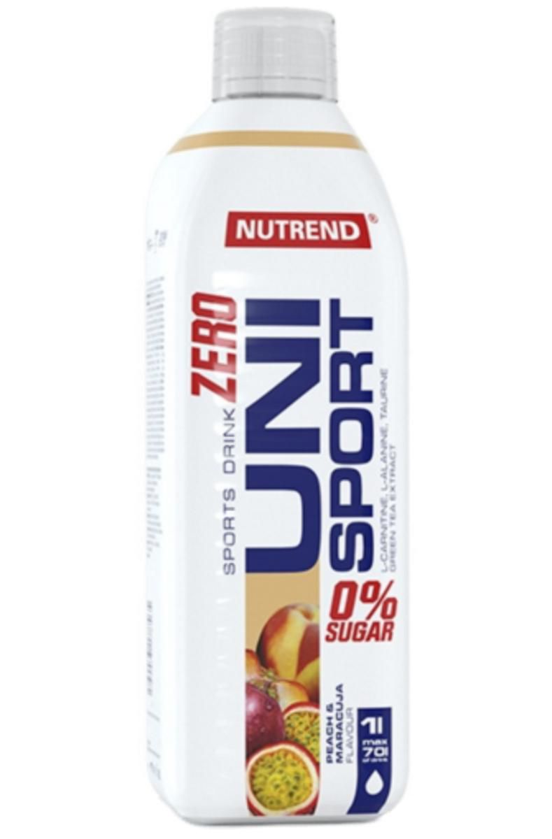 Nutrend UNISPORT ZERO 1000 ml - příchuť broskev & marakuja