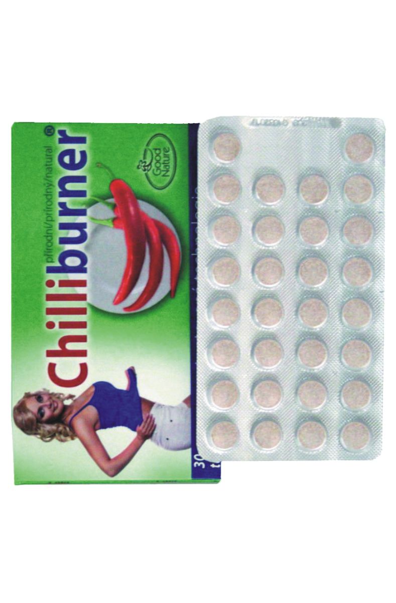 Természetes zsírégető Chili tabletta szabadalommal - Natur Tanya®