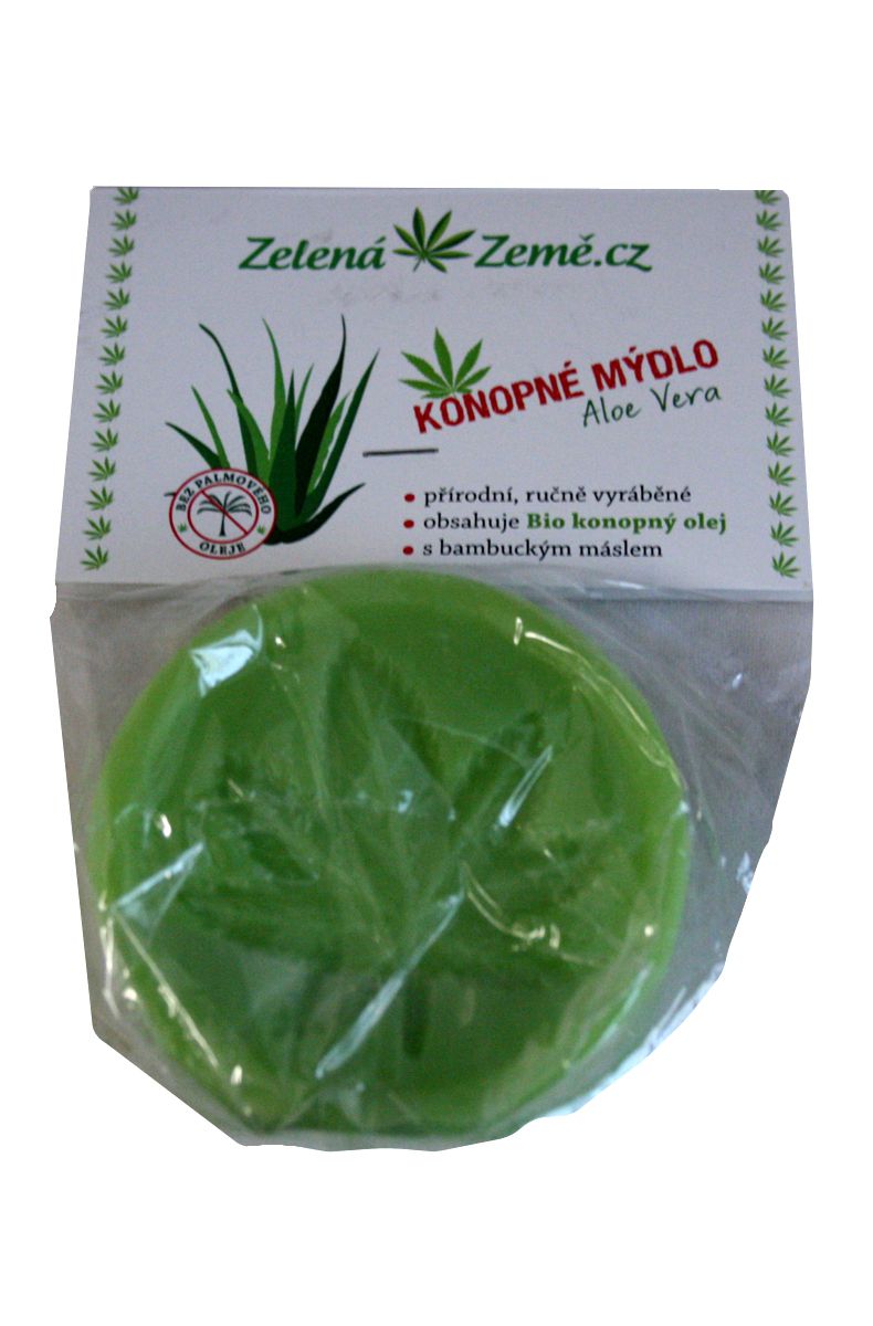 Zelená Země Hand soap with Aloe vera 80 g