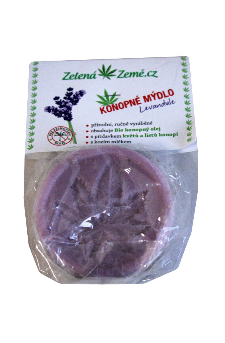 Zelená Země Hand soap – lavender 80 g