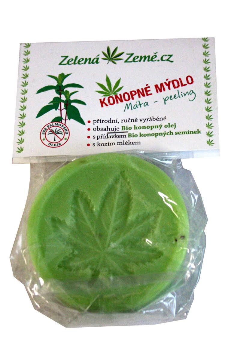 Zelená Země Hand soap – Mint peeling 80 g