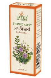 Grešík Na spaní bylinné kapky 50 ml 