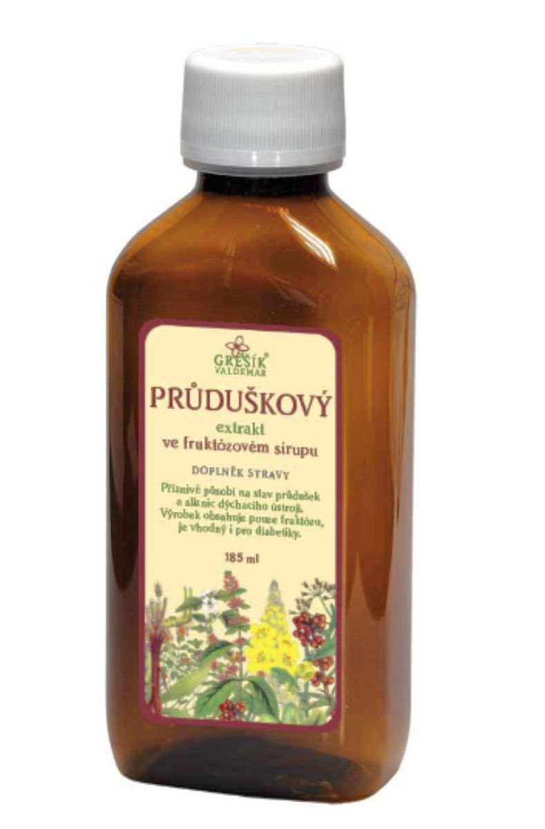 Grešík Průduškový sirup 185 ml