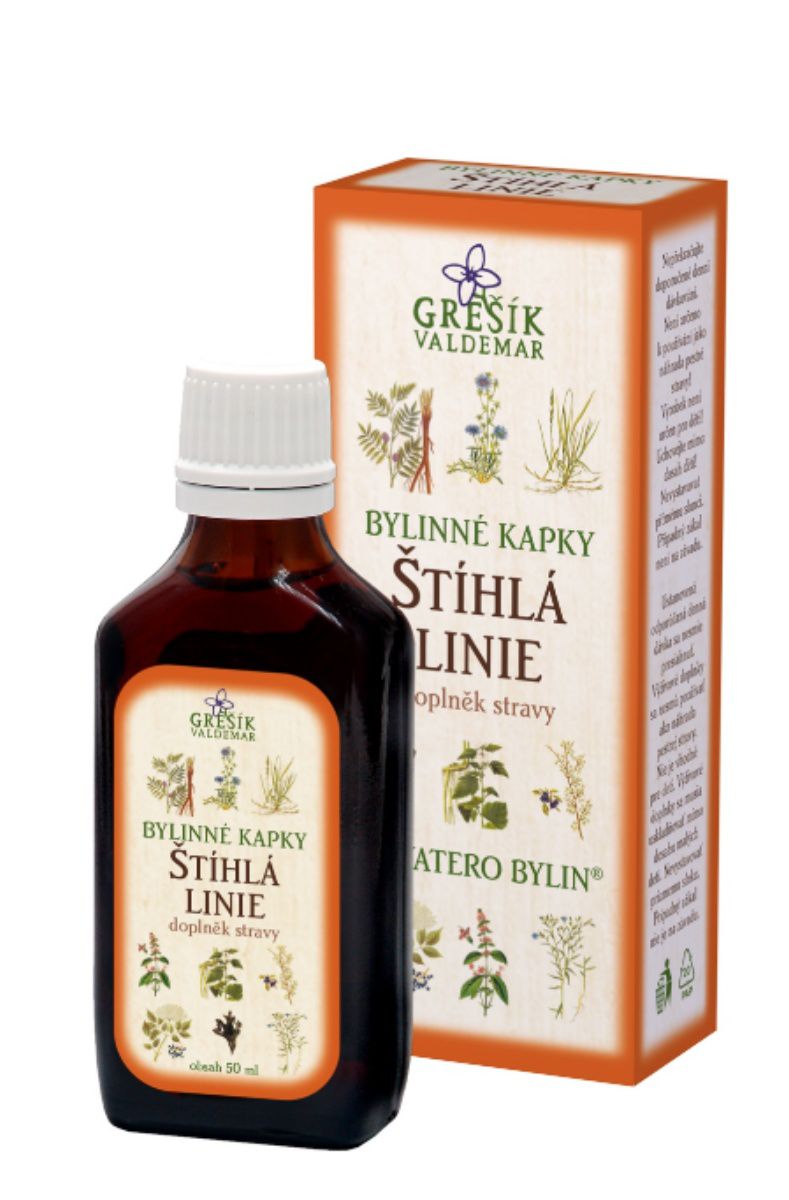 Grešík Štíhlá linie bylinné kapky 50 ml 