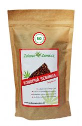 Zelená Země BIO Konopné semínko loupané 500 g