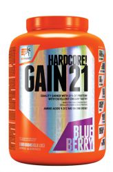 Extrifit Hardcore Gain 21 - příchuť borůvka