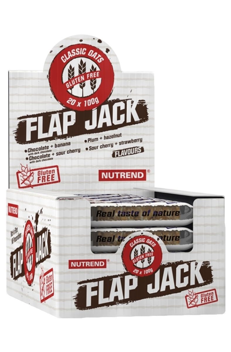 Nutrend FLAPJACK GLUTEN FREE 20 x 100 g