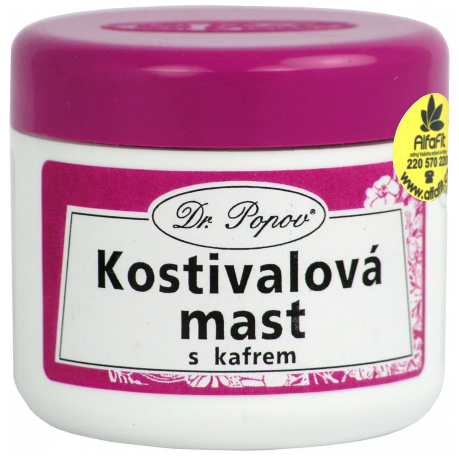 Dr. Popov Kostivalová mast s kafrem 50 ml