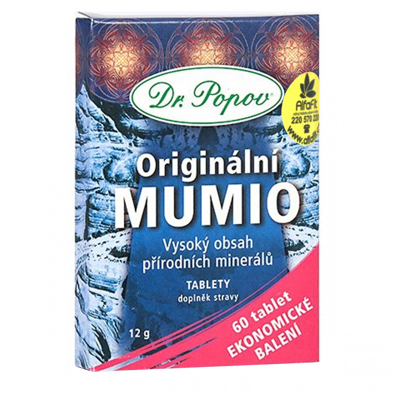 Dr. Popov Mumio 60 tablet