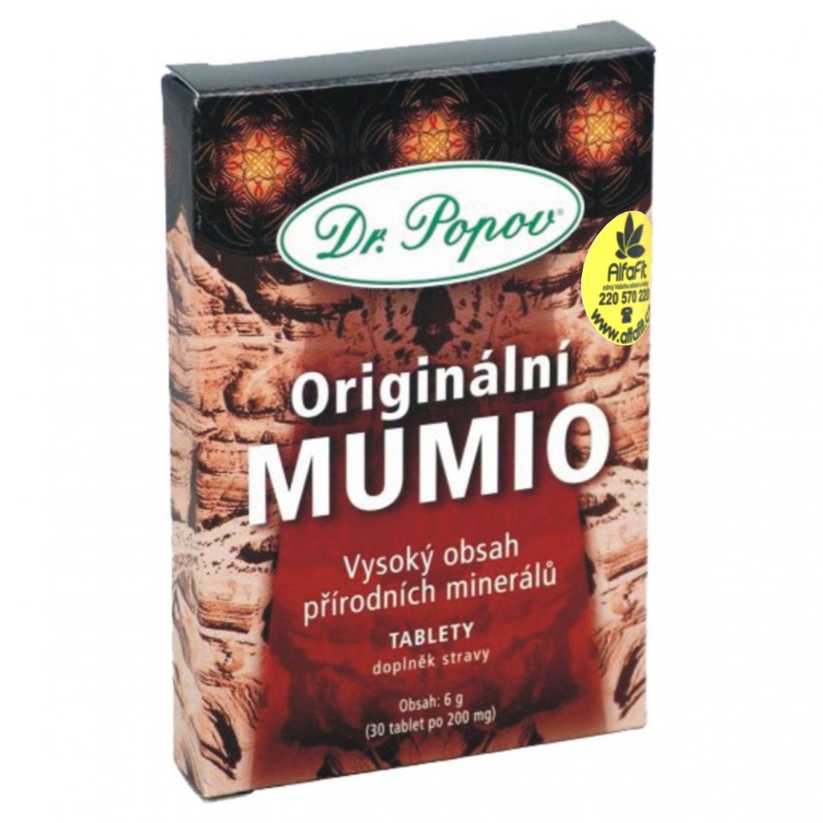 Dr. Popov Mumio 30 tablet