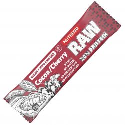 Nutrend RAW protein bar kakao a višeň