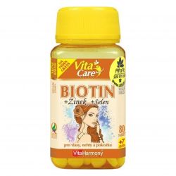 VitaHarmony Biotin + Zinek + Selen