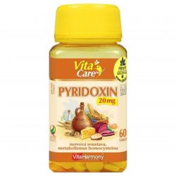 VitaHarmony Pyridoxin (Vitamin B6) 60 tablet