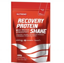 Nutrend RECOVERY PROTEIN SHAKE, Jahoda, 500 g