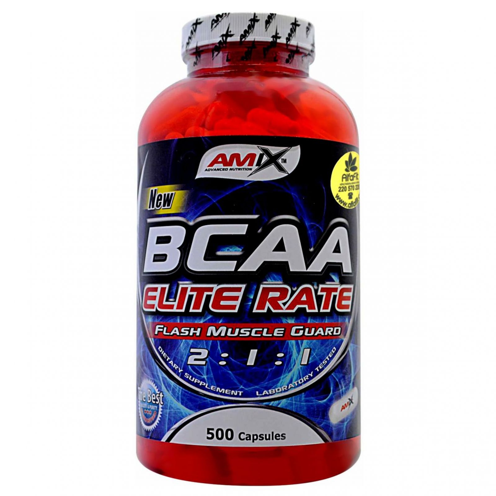 Amix BCAA Elite Rate 500 kapslí