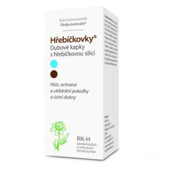 Dědek kořenář Hřebíčkovky® RK-H Dubové kapky s hřebíčkovou silicí 100 ml