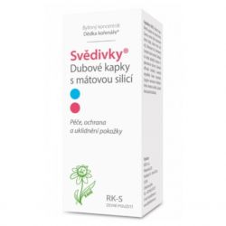 Dědek kořenář Dubové kapky Svědivky s mátovou silicí RK-S 100 ml