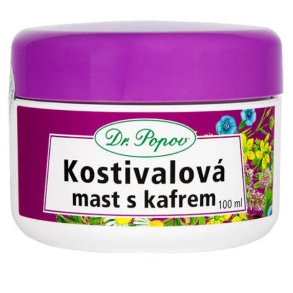 Dr. Popov Kostivalová mast s kafrem 100 ml