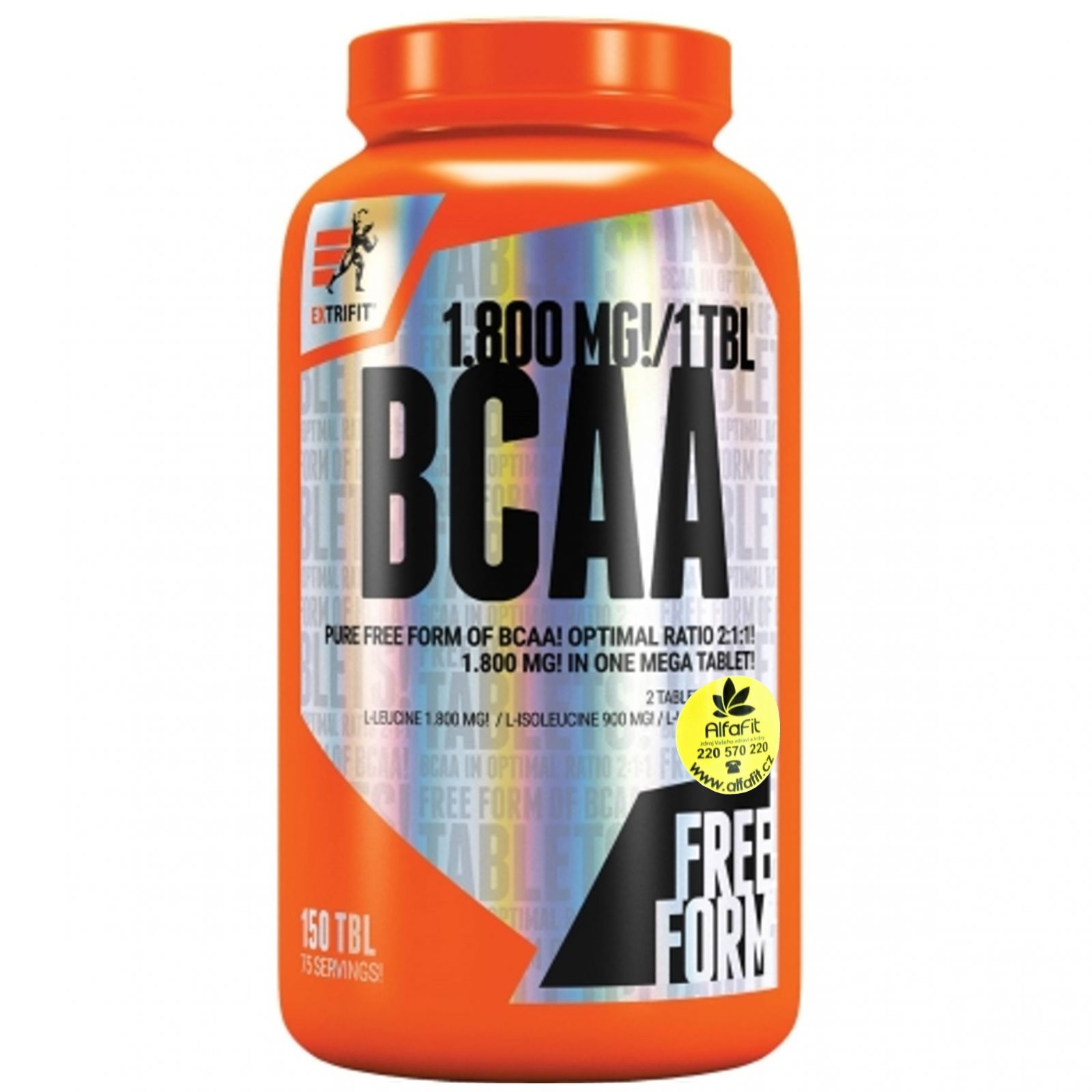 Extrifit BCAA 1800 mg Mega Tablets ─ 150 tablet