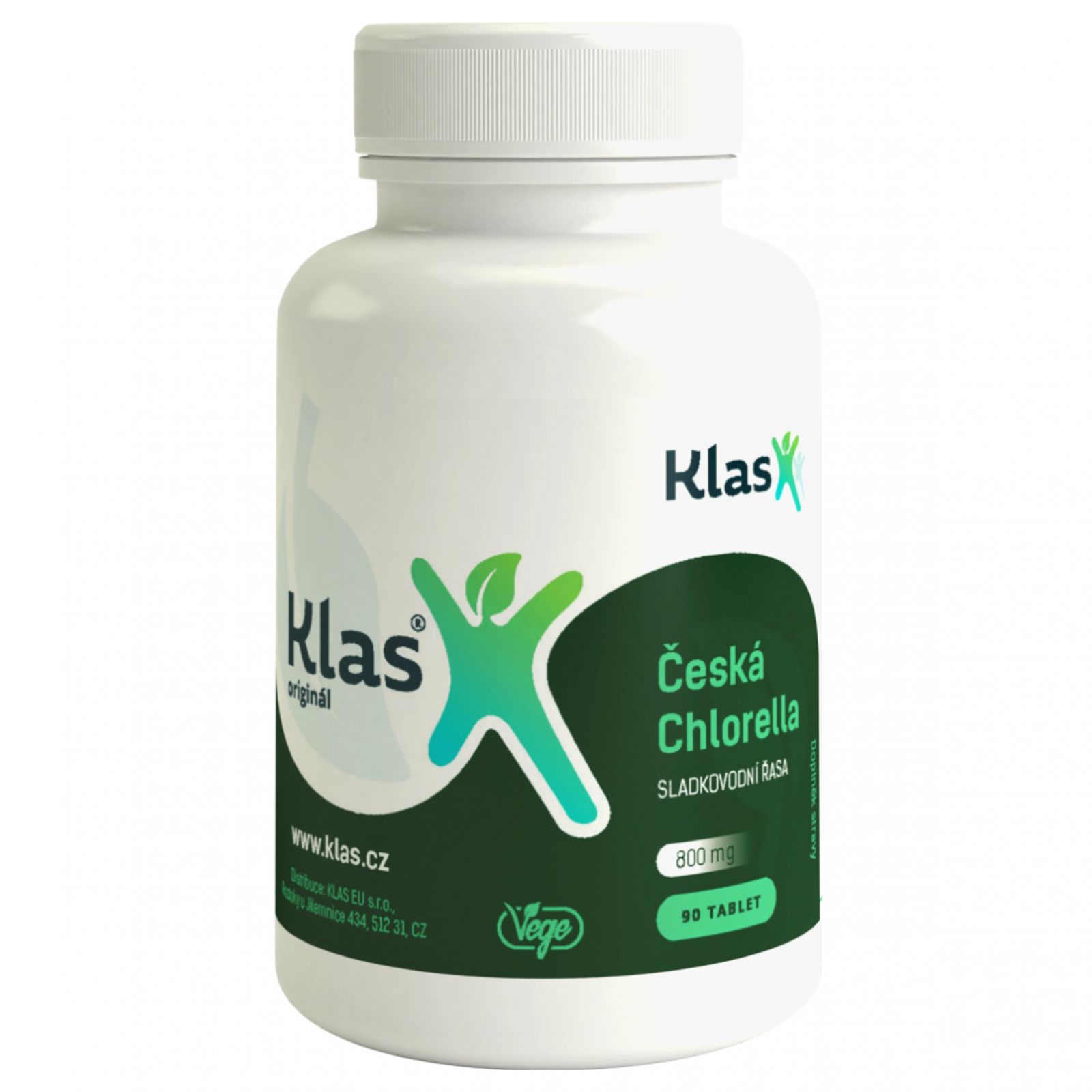 Klas Česká Chlorella (bez GMO) 90 tablet