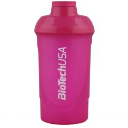 UTREND Shaker BioTechUSA, růžový 600 ml