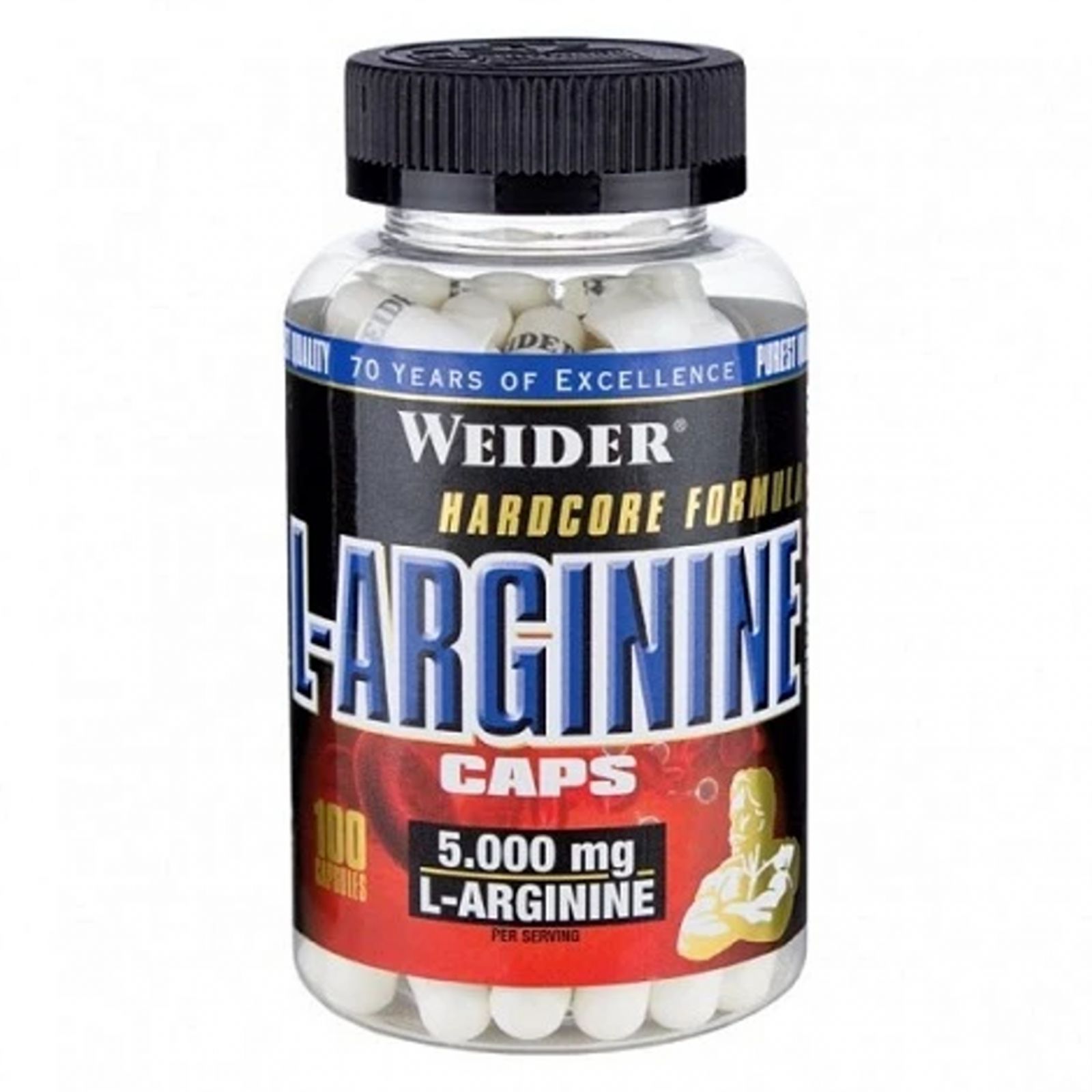 Weider L-Arginine 5 000mg - 200 kapslí