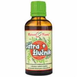 Bylinné kapky Játra a žlučník - bylinné kapky 50 ml