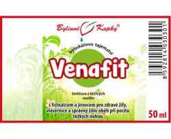 Bylinné kapky Venafit - etiketa