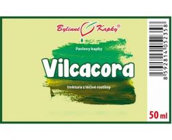 Bylinné kapky Vilcacora (Kočičí dráp) - etiketa