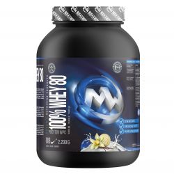 MAXXWIN 100% WHEY 80 - 2200 g vanilková příchuť