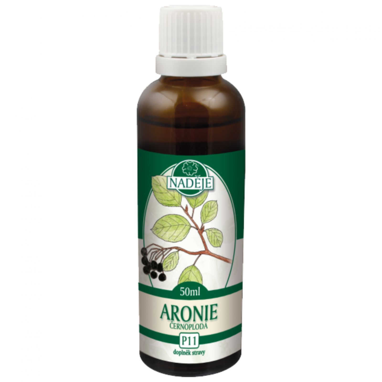 Naděje Černý jeřáb - ARONIE - tinktura z pupenů 50 ml