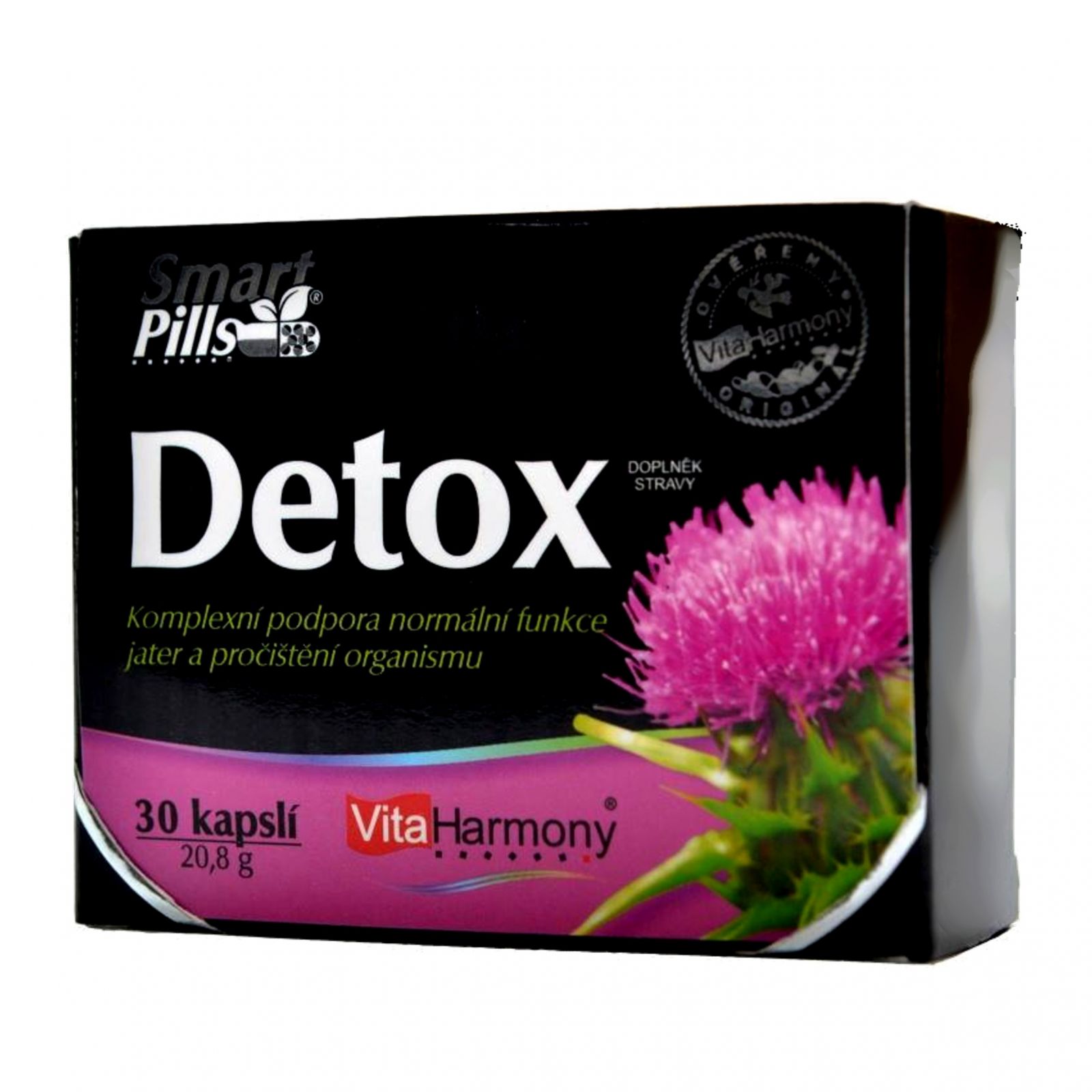 VitaHarmony Detox Smartpills 30 kapslí