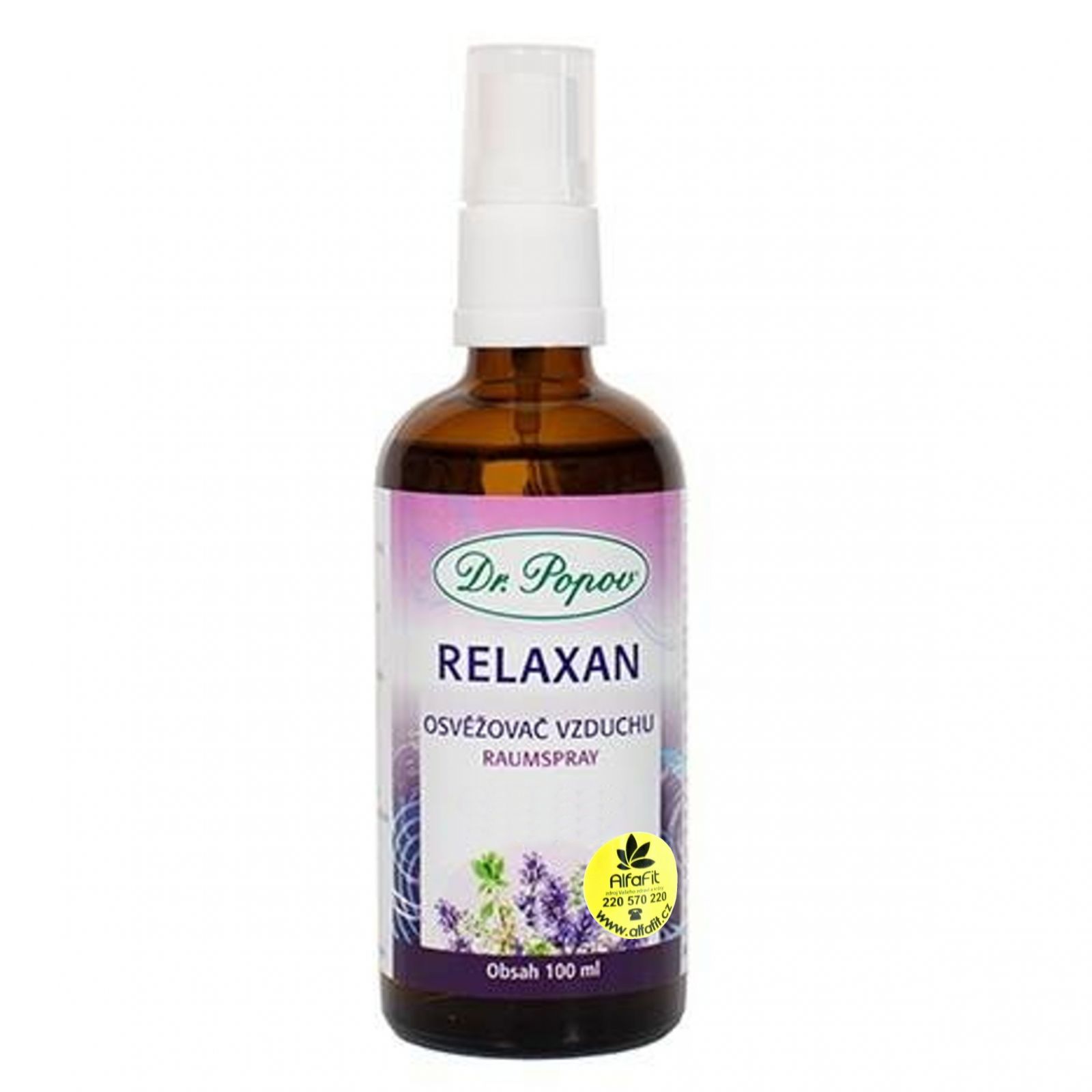 Dr.Popov Relaxan osvěžovač vzduchu 100ml