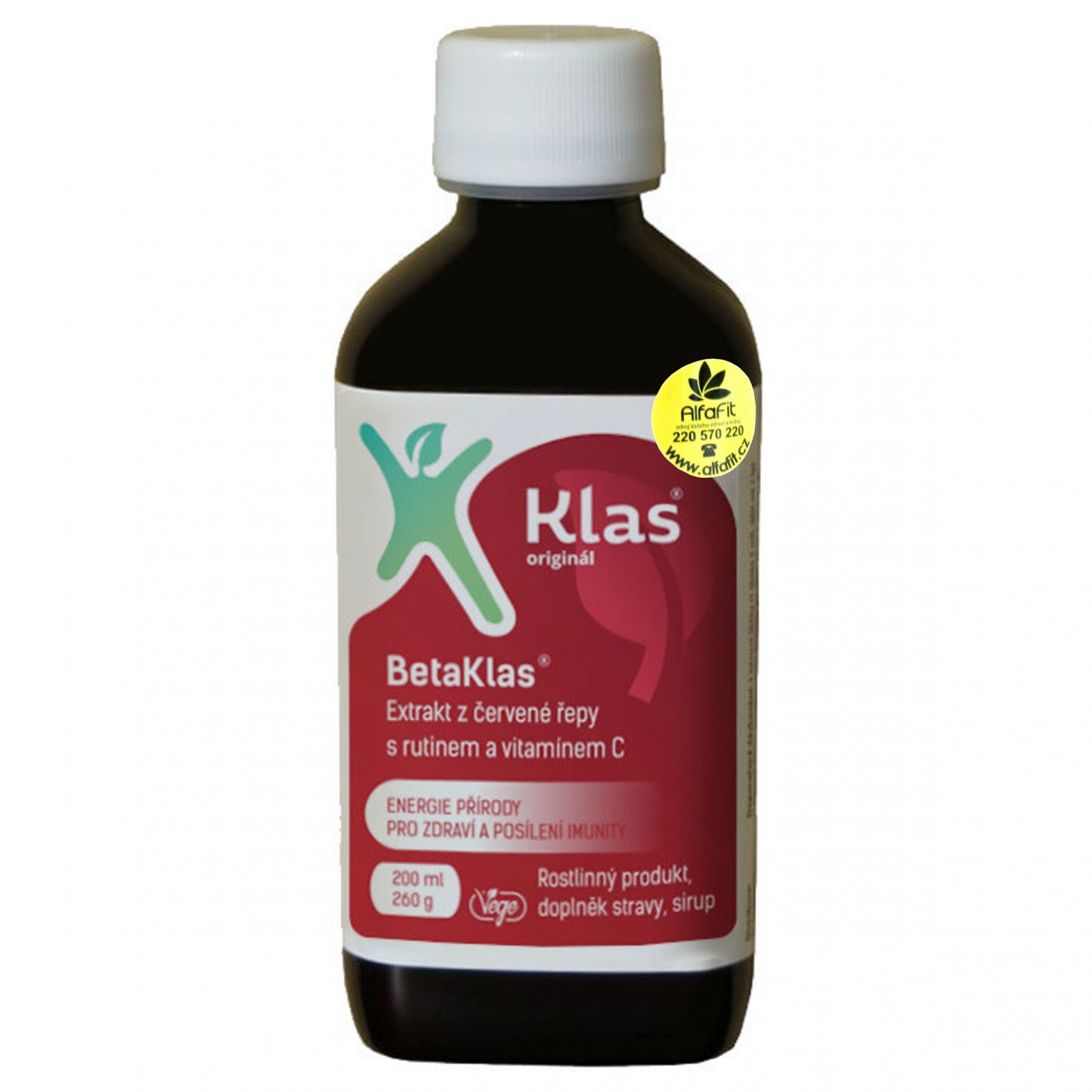 Klas BetaKlas 200 ml - extrakt z červené řepy