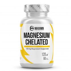 MaxxWin Magnesium chelát VEGAN 120 kapslí - nový obal