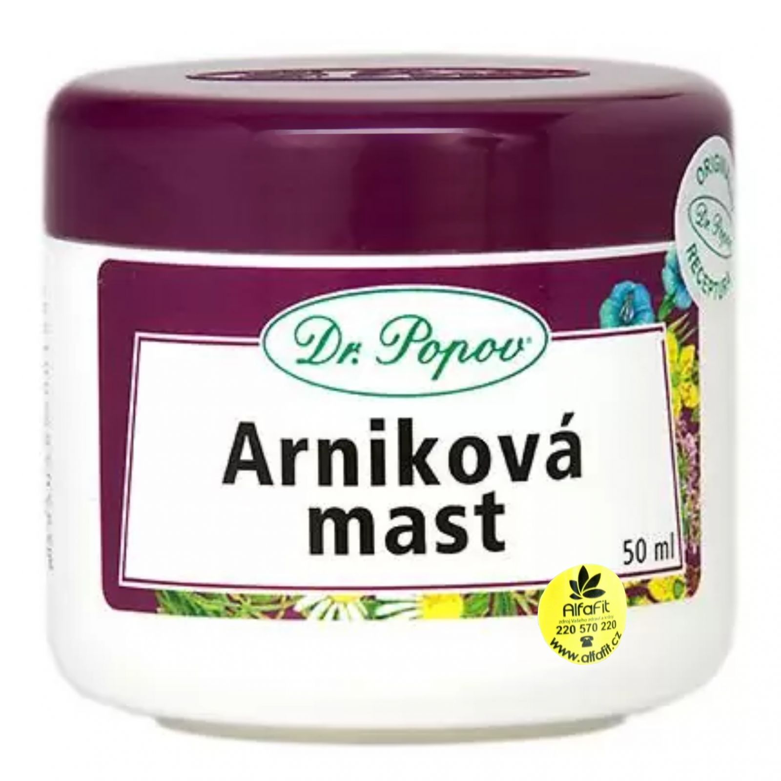 Dr. Popov Arniková mast 50 ml