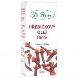 Dr. Popov Hřebíčkový olej 100% - krabička