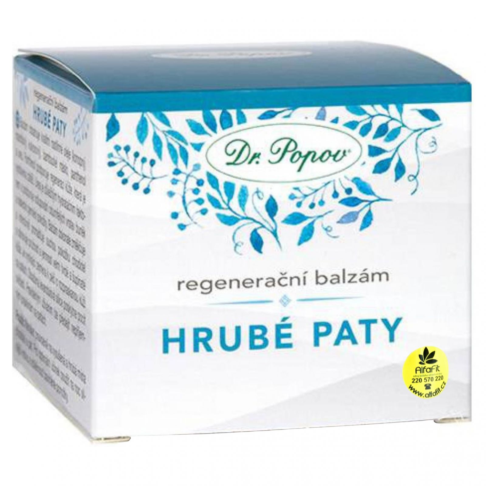 Dr. Popov Regenerační balzám HRUBÉ PATY 50 ml