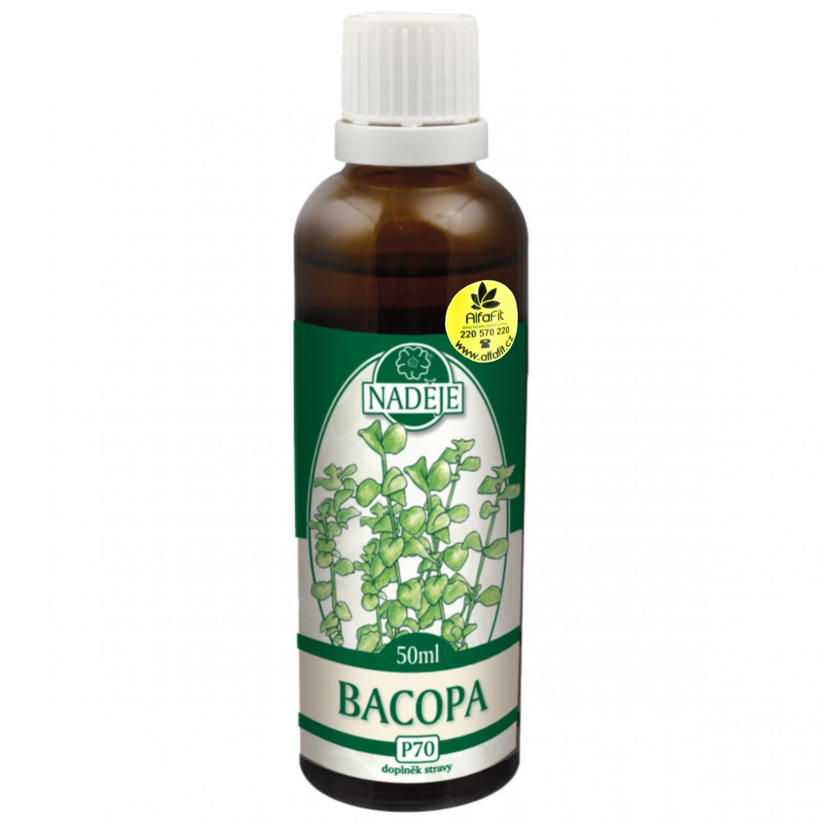 Naděje Bacopa - tinktura z pupenů 50 ml