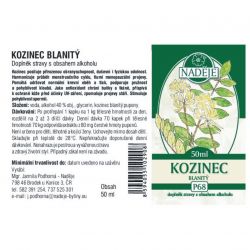 Naděje Kozinec blanitý - tinktura z pupenů 50 ml