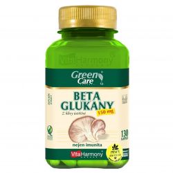 VitaHarmony Beta Glukany 150 mg extrakt z hlívy ústřičné 130 kapslí