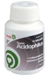 Klas Super Acidophilus KLAS 10 miliard 40 žvýkacích tablet