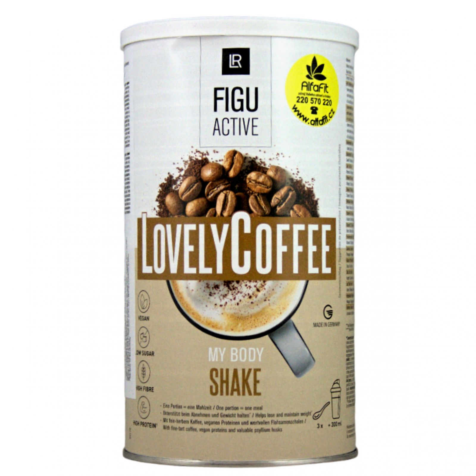 LR FIGUACTIVE koktejl Lovely Coffee 496 g