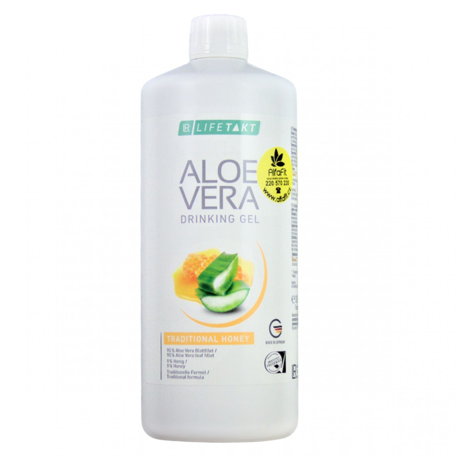 LR LIFETAKT Aloe Vera Drinking Gel Traditional s medem 1000 ml