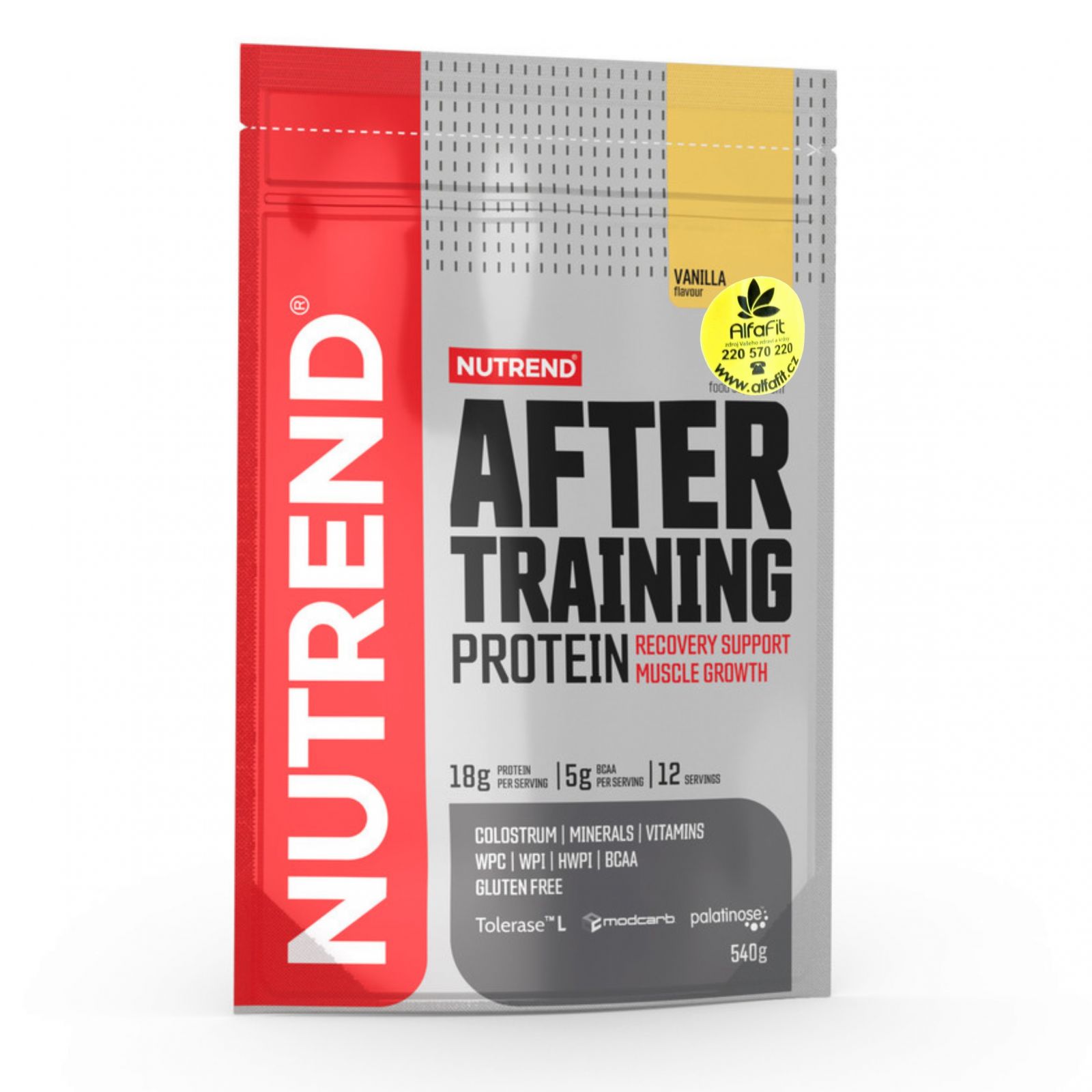 Nutrend After Training Protein 540 g - příchuť vanilka