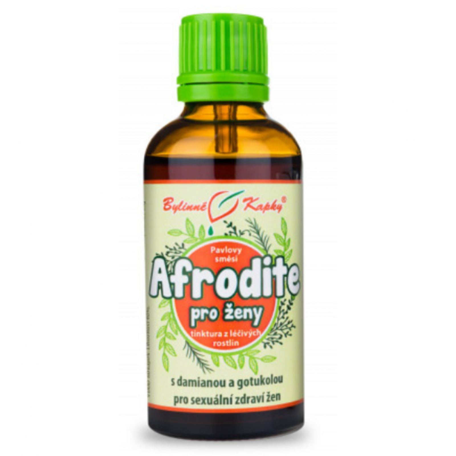 Bylinné kapky Afrodite pro ženy 50 ml