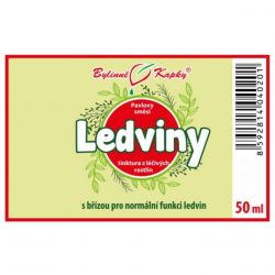  Bylinné kapky Ledviny I 50 ml - etiketa