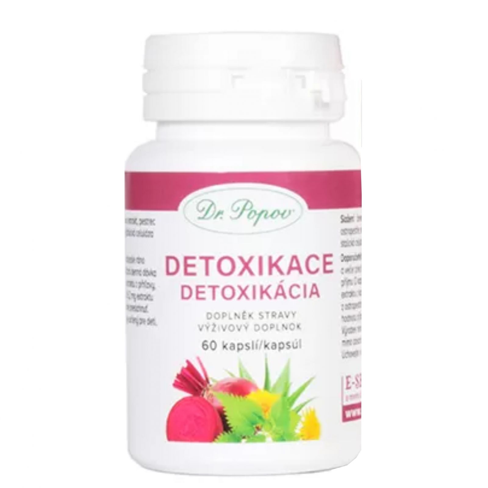 Dr. Popov Detoxikace 60 kapslí