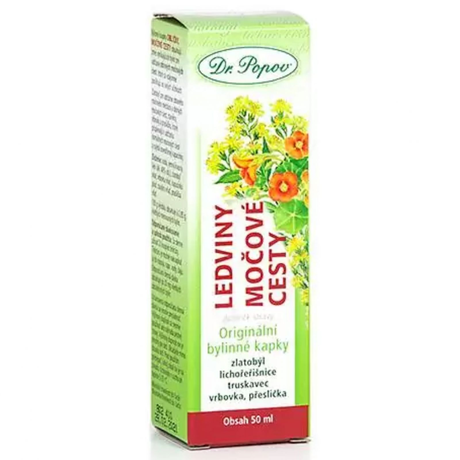 Dr. Popov Ledviny – močové cesty 50 ml